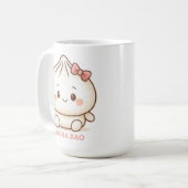 Mug Adora Bao | Illustration de Bao Bun Rose Mignon (Devant gauche)