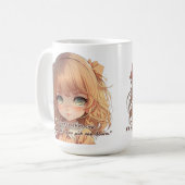 Mug Adorable Anime Girl (Devant gauche)