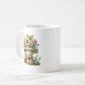 Mug Adorable Aquarelle Jardin Gnome (Devant gauche)