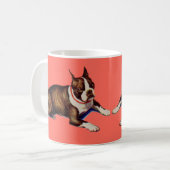 Mug adorable Boston terrier (Devant gauche)