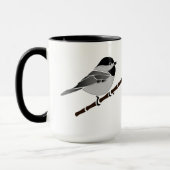 Mug Adorable Carolina Chickadee (Gauche)
