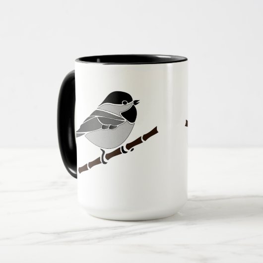Mug Adorable Carolina Chickadee (Devant gauche)