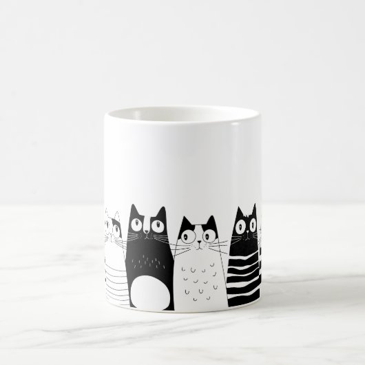 Mug Adorable chat assis (Centre)