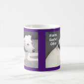 Mug adorable Chien Chien Chien Chien Violet Pâques Cad (Centre)
