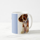 Mug adorable chiot des années 1930 no 2 (Devant droit)