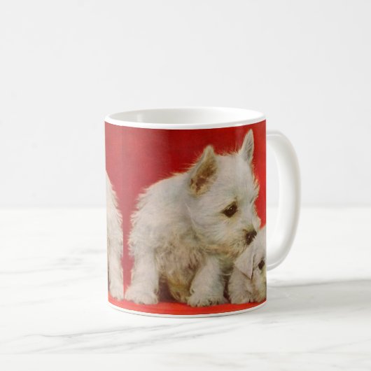 Mug adorable chiot écossais (Devant droit)