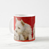 Mug adorable chiot écossais (Devant gauche)