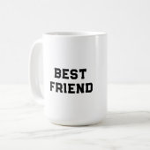 Mug Adorable chiot Pomeranian noir et feu (Devant gauche)