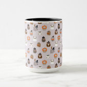 Mug Adorable Chouette d'Halloween Motif (Centre)