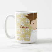 Mug Adorable Confirmation jour brun poil muscade (Gauche)