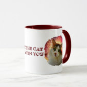 Mug Adorable Cute Calico Chat (Devant droit)