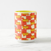 Mug Adorable Dachshund Hot Dog (Centre)