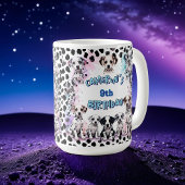 Mug Adorable Dalmatie Chiot Aquarelle Anniversaire