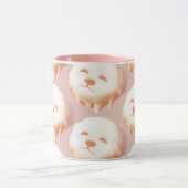 Mug Adorable Donut Visage Chien (Centre)