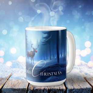 Mug Adorable Editable Winter Wonderland Noël