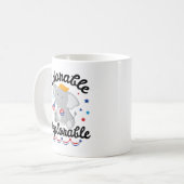 Mug Adorable Eléphant adorable Trump 2016 (Devant gauche)
