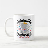 Mug Adorable Eléphant adorable Trump 2016 (Gauche)