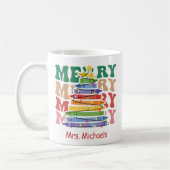 Mug Adorable Enseignants Cadeau Noël (Gauche)