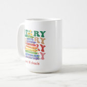 Mug Adorable enseignants Personnaliser Noël (Devant gauche)