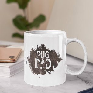 Mug Adorable Fête des pères Chien Papa Carlin Animaux
