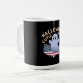 Mug Adorable Halloween mignon Fantôme Éffrayant, Drôle (Devant gauche)