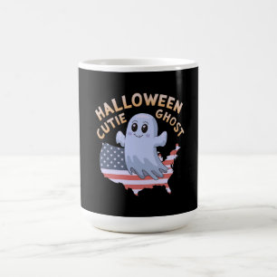 Mug Adorable Halloween mignon Fantôme Éffrayant, Drôle