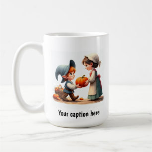 Mug Adorable jeune Munchkins en vêtements Vintages