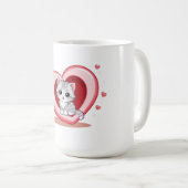 Mug Adorable Kitten dans la coquille (Devant droit)