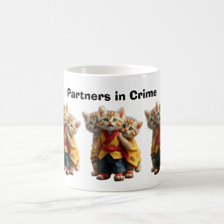 Mug 🐱 Adorable Kittens in Matching Outfits - Cute Cat