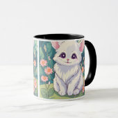 Mug Adorable Kitty Delight Mug" (Devant droit)