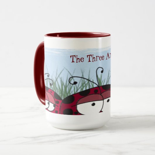 Mug adorable Ladybugs (Devant gauche)