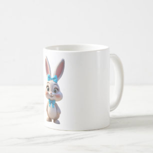 Mug Adorable Lapin de Pâques - Kawaii Joyeux Vacances
