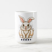 Mug adorable lapin mignon (Centre)