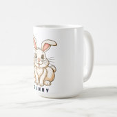 Mug adorable lapin mignon (Devant droit)
