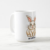 Mug adorable lapin mignon (Devant gauche)