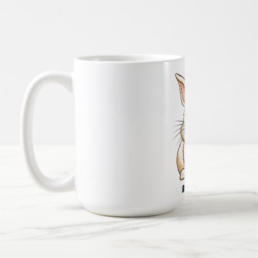 Mug adorable lapin mignon (Gauche)