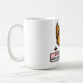 Mug Adorable Nerd Puppy with Glasses (Gauche)