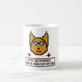 Mug Adorable Nerd Puppy with Glasses (Centre)