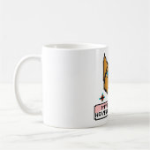 Mug Adorable Nerd Puppy with Glasses (Gauche)
