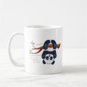 Mug adorable panda suspendue à l'envers (Gauche)
