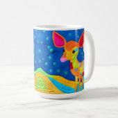 Mug Adorable Petit Cerf De Bébé - Design De Couette (Devant droit)