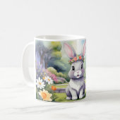 Mug adorable petit lapin, Pâques (Devant gauche)