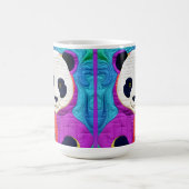 Mug Adorable Petit Panda - Conception Plat (Centre)