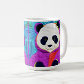 Mug Adorable Petit Panda - Conception Plat (Devant droit)