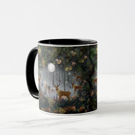 Mug Adorable Rindeer La Nuit (Devant gauche)