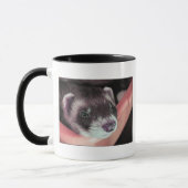 Mug Adorable Sable Ferret Photo (Gauche)