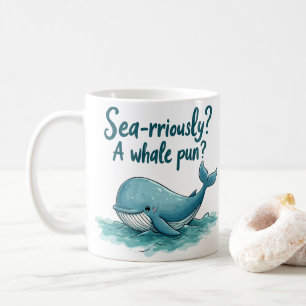 Mug Adorable "Sérieusement maritime ? Un jeu de mots s