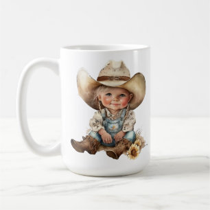 MUG ADORABLE SOURIRE PETITE COWGIRL