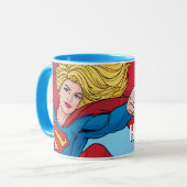 Mug Adorable Stance Supergirl (Devant gauche)