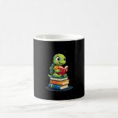 Mug Adorable Turtle Reading Books (1) (Centre)